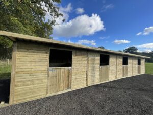 Timber Quod Timber 48x12ft Building | Fallen Oak Timber